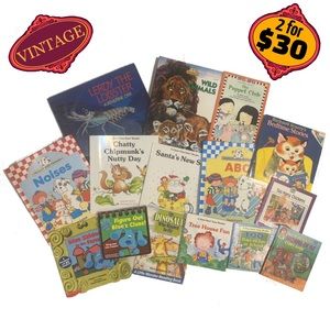 🎉2/$30 Set of 15 Picture Books Illustrated Children’s First Readers Blues Clues